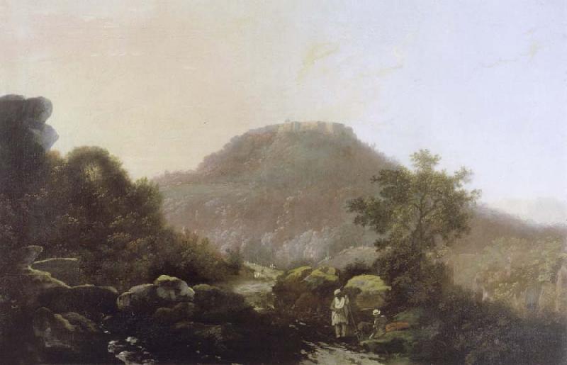 unknow artist View of the Fort of Bidjegur oil painting image
